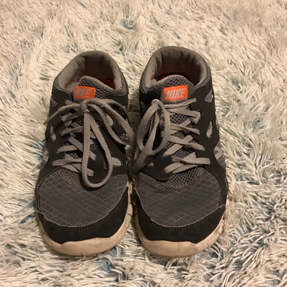 Grey Nike Free Runs